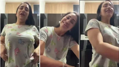 Alessandra Marques Sensuading in the House Kitchen