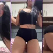 Alessandra Marques in the pool