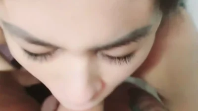 Hot white hot luana kazaki with mouth on the roll