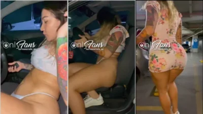 Putinha Karina Marcela recorded a video in the market parking lot