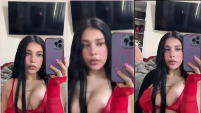 Slut mia rounding showing the huge breasts