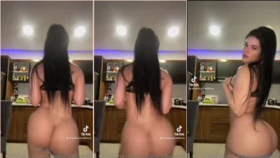 Bitch brunette gata luciana cedeño dancing sensually