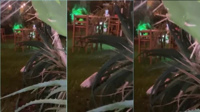 Kelly Valim enjoying the night and filming