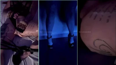 Anny Alves all naughty of mask beating a siririca