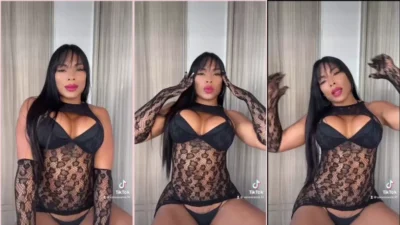 Vanessa roa hot brunette busty in black all naughty