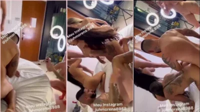 Juh Brunette in Video of Hot Suruba