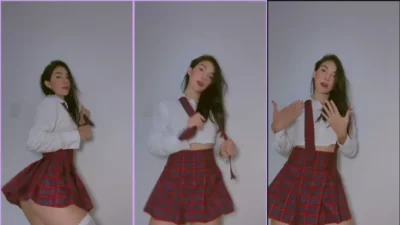 Natalia Vargas cat and naughty sexy skirt dancing