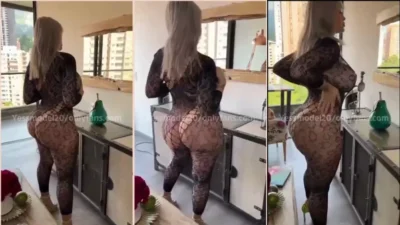 Nia orozco busty porn in the mirror showing off