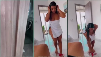 Andrea Molina Porno Hot Taking the Underwear