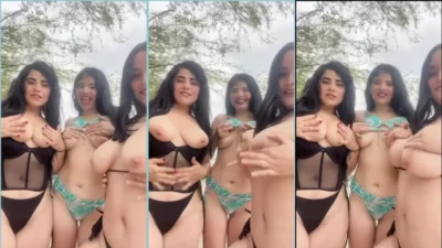 Lizeth rivers and white friends showing her breasts