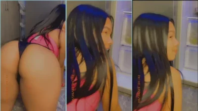 Saray Salinas Rabuda Brunette on Four in Slutty